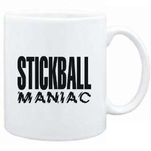  Mug White  MANIAC Stickball  Sports