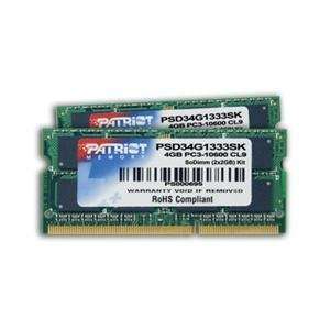   4GB KIT 1333MHz DDR3 (Catalog Category Memory (RAM) / RAM  SODIMM