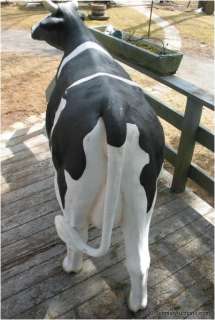 Life Size Giant Resin Like Cow Statue  