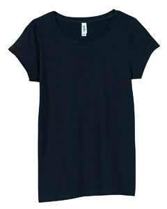 Bella Womans Sheer Jersey Longer Length T Shirt  