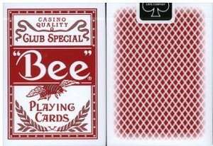 Theory11 RED Bee Stinger / Stingers Playing Card Decks  