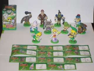   Choco egg Legend of Zelda mini figures BASIC SET 11 pcs ( no SECRET