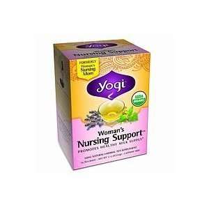 Yogi Womans Nursing Support, Herbal Tea Supplement, 16 count Tea Bags
