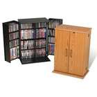 prepac ovs 0136 oak small locking media storage cabinet