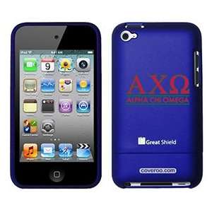    Alpha Chi Omega name on iPod Touch 4g Greatshield Case Electronics