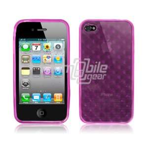  PINK 1 PC PRISM DESIGN SKIN CASE + LCD Screen Protector 