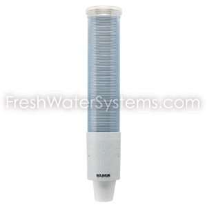  San Jamar Cup Dispensers   Transparent Blue w/ White 
