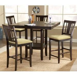  Hillsdale Arcadia 5 Piece Counter Height Dining Set
