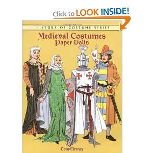 Medieval Costumes Paper Dolls (Dover Paper Dolls) [Paperback]