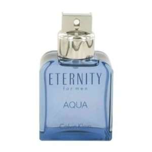 Eternity Aqua by Calvin Klein Eau De Toilette Spray (Tester) 3.4 oz 
