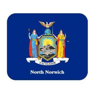   State Flag   North Norwich, New York (NY) Mouse Pad 
