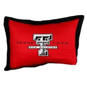  College Covers TTUSH Texas Tech Printed Pillow Sham