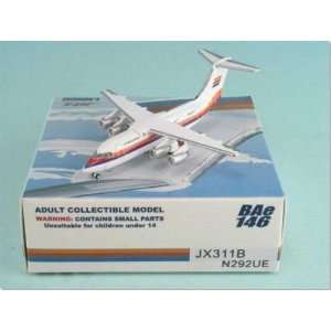  Jet X United Express BAe146 N292UE Model 