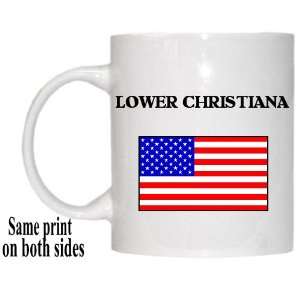  US Flag   Lower Christiana, Delaware (DE) Mug Everything 