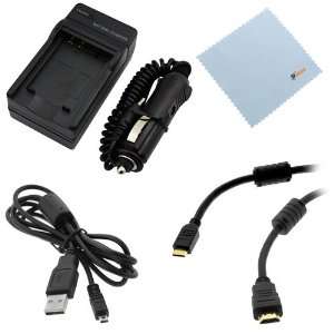  Charger with Car Adapter + Replacement UC E6 Cable + Mini HDMI Cable 