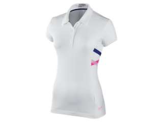  Nike Dri FIT Colour Wrap Womens Golf Polo Shirt
