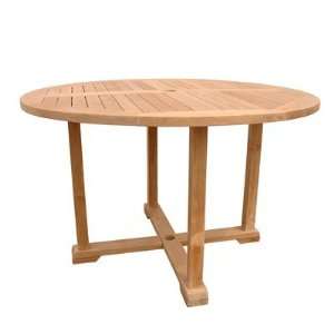  Tosca Round Outdoor Dining Table By Anderson Teak Patio 