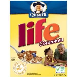 Life Cereal Cinnamon   12 Pack Grocery & Gourmet Food
