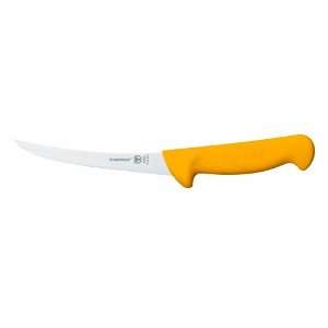  Wenger Swibo Grip Boning Knife, Curved Rigid Blade, 6.3 
