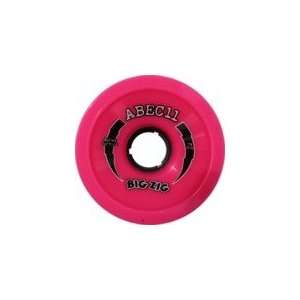   BigZigs Pink Longboard Wheels   75mm 77a (Set of 4)