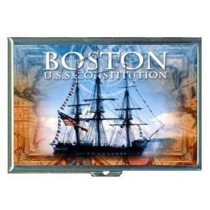 Boston, U.S.S. Constitution, ID Holder, Cigarette Case or Wallet MADE 