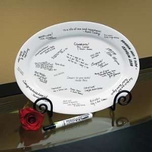   and Favors Signature Guest Book Platter Only