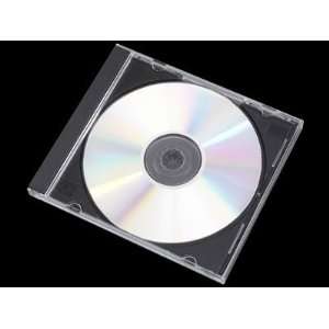  CD Jewel Cases   Black Tray Electronics