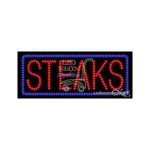  Steaks LED Sign