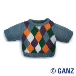  Webkinz Clothing Argyle Sweater by Ganz Toys & Games