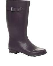 Purple (Purple) Purple Buckle Welly  207976150  New Look