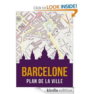 Barcelone, Espagne  plan de la ville (French Edition) eReaderMaps 