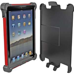  Black/Red Tough Jacket [TJ] 3 Layer Case For iPad 2 