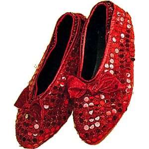 Child Ruby Red Slipper Shoe Covers Toys & Games