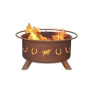  Horseshoes Fire Pit & Grill Patio, Lawn & Garden