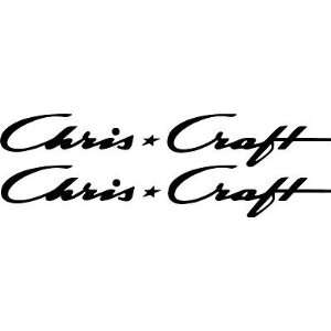  Chris Craft Boat Restoration Decal Kit   Pick Size & Color 