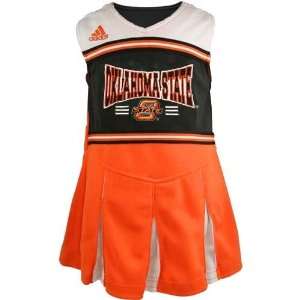  adidas Oklahoma State Cowboys Orange Toddler Two Piece Cheerleader 