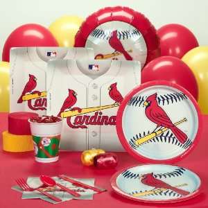  Lets Party By AMSCAN St. Louis Cardinals Baseball Standard 