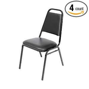  Cafeteria Chair   Black   Lot of 4 Industrial & Scientific