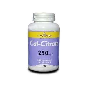    Thompson Cal Citrate 250 mg, 120 tabs