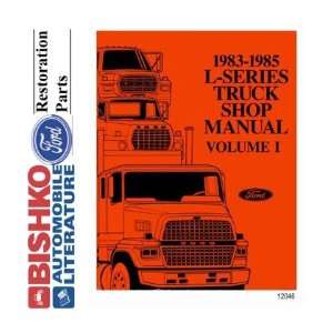  1983 1984 1985 FORD TRUCK L SERIES Service Manual CD 
