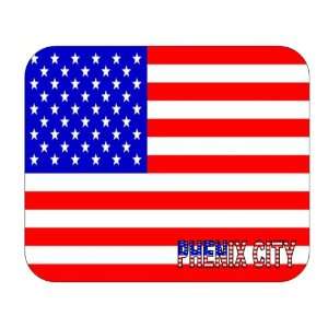  US Flag   Phenix City, Alabama (AL) Mouse Pad Everything 