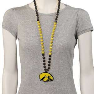  NCAA Iowa Hawkeyes Team Logo Medallion Beads