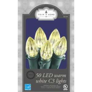  Trim a Home 50 C3 LED Light Set   Warm White Energy Star 