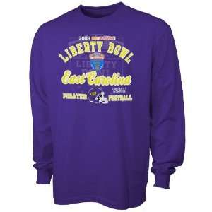   Purple 2009 Liberty Bowl Bound Long Sleeve T shirt