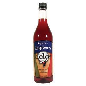 Dolce Sugar Free Raspberry Coffee Flavoring Syrup  Grocery 