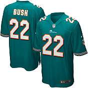 Mens Nike Miami Dolphins Reggie Bush Game Team Color Jersey    