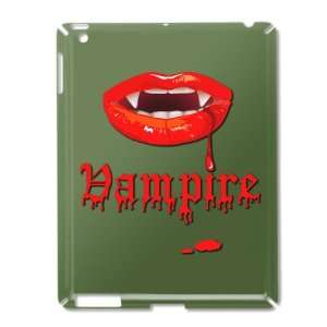    iPad 2 Case Green of Vampire Fangs Dracula 