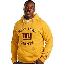 Pro Line New York Giants Slub French Terry Hooded Sweatshirt    