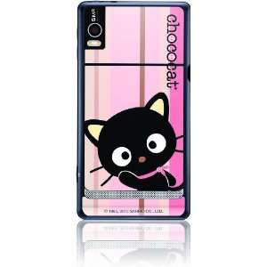   DROID 2   Chococat Pink and Brown Stripes Cell Phones & Accessories