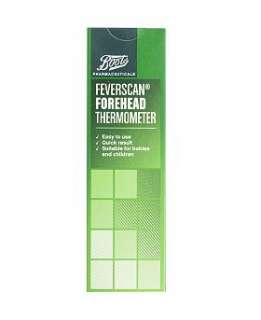 Boots Pharmaceuticals Feverscan Forehead Thermometer   Boots